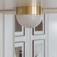 Load image into Gallery viewer, Adams Flush Mount Ceiling Light in Detail.
