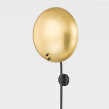 Load image into Gallery viewer, Afton Plug-In Wall Light in Detail.
