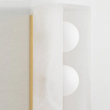 Load image into Gallery viewer, Budnick LED Bath Vanity Light in Detail.
