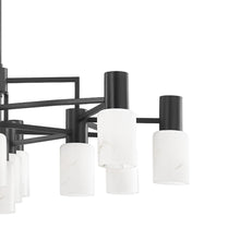 Load image into Gallery viewer, Centerport LED Chandelier in Detail.
