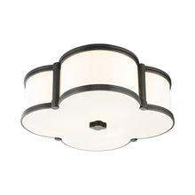 Load image into Gallery viewer, Chandler Flush Mount Ceiling Light in Old Bronze.
