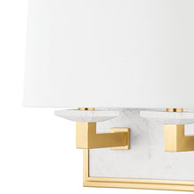 Load image into Gallery viewer, Elwood LED Bath Vanity Light in Detail.
