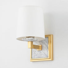 Load image into Gallery viewer, Elwood LED Bath Wall Light in Detail.
