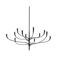 Load image into Gallery viewer, Labra Chandelier in Aged Iron (12-Light).

