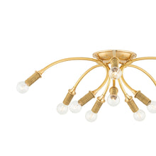 Load image into Gallery viewer, Amboy Semi Flush Mount Ceiling Light in Detail.
