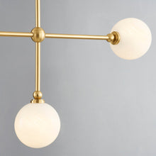 Load image into Gallery viewer, Andrews LED Linear Pendant Light in Detail.
