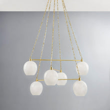 Load image into Gallery viewer, Asbury Park Chandelier in Detail.
