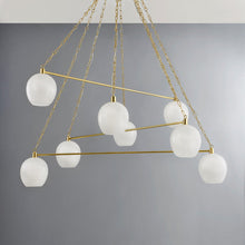 Load image into Gallery viewer, Asbury Park Chandelier in Detail.
