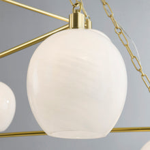 Load image into Gallery viewer, Asbury Park Chandelier in Detail.
