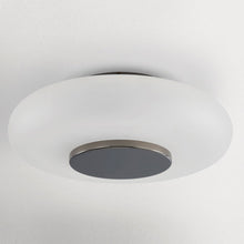 Load image into Gallery viewer, Blyford LED Flush Mount Ceiling Light in Detail.
