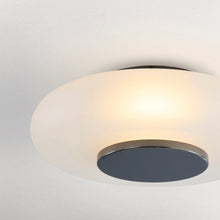 Load image into Gallery viewer, Blyford LED Flush Mount Ceiling Light in Detail.
