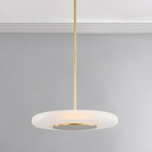 Load image into Gallery viewer, Blyford LED Pendant Light in Detail.
