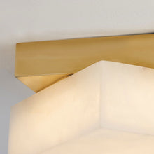 Load image into Gallery viewer, Brockton LED Flush Mount Ceiling Light in Detail.

