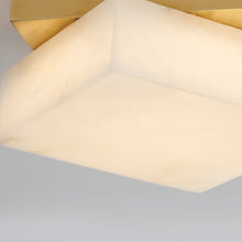 Load image into Gallery viewer, Brockton LED Flush Mount Ceiling Light in Detail.
