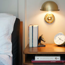 Load image into Gallery viewer, Covington Wall Light in bedroom.
