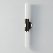 Load image into Gallery viewer, Crewe Vanity Wall Light in Detail.
