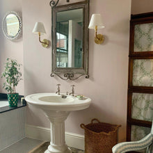 Load image into Gallery viewer, Curves Wall Light in bathroom.
