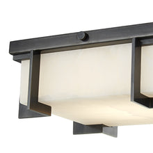 Load image into Gallery viewer, Delmar LED Flush Mount Ceiling Light in Detail.
