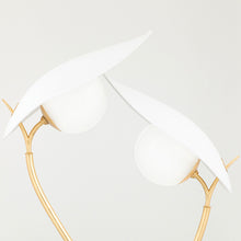 Load image into Gallery viewer, Frond Floor Lamp in Detail.
