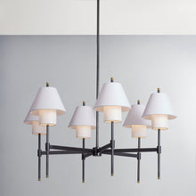 Load image into Gallery viewer, Glenmoore Chandelier in Detail.
