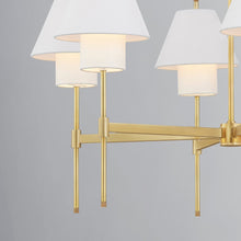 Load image into Gallery viewer, Glenmoore Chandelier in Detail.
