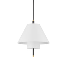 Load image into Gallery viewer, Glenmoore Pendant Light in Aged Brass/Distressed Bronze.
