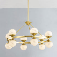 Load image into Gallery viewer, Grafton LED Chandelier in Detail.
