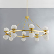 Load image into Gallery viewer, Grafton LED Chandelier in Detail.
