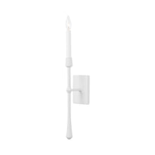 Load image into Gallery viewer, Hathaway Wall Light  in White Plaster.
