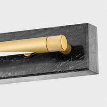 Load image into Gallery viewer, Hayden LED Wall Light in Detail.
