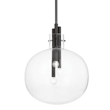 Load image into Gallery viewer, Hempstead Pendant Light in Large/Black Brass.
