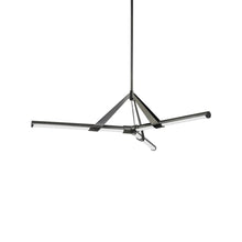 Load image into Gallery viewer, Jonas LED Chandelier in Black Nickel (Small).
