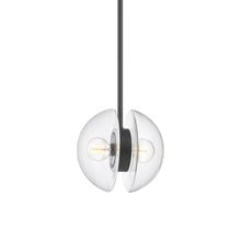 Load image into Gallery viewer, Kert Pendant Light in Black Brass (Small).
