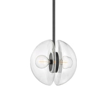 Load image into Gallery viewer, Kert Pendant Light in Black Brass (Large).
