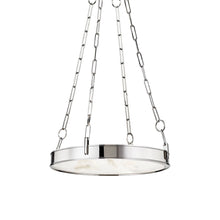 Load image into Gallery viewer, Kirby LED Chandelier in Polished Nickel (Small).
