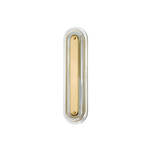 Load image into Gallery viewer, Litton LED Vanity Wall Light in Aged Brass (Small).
