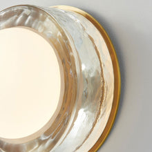 Load image into Gallery viewer, Mackay Round LED Wall Light in Detail.
