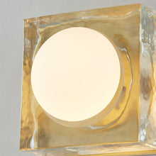Load image into Gallery viewer, Mackay Square LED Wall Light in Detail.

