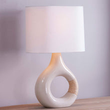 Load image into Gallery viewer, Mindy 25.25-Inch Table Lamp in Detail.
