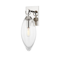Load image into Gallery viewer, Nantucket Wall Light in Polished Nickel.
