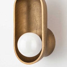 Load image into Gallery viewer, Nathan LED Wall Light in Detail.
