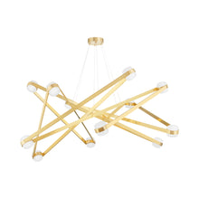Load image into Gallery viewer, Orbit LED Chandelier in Detail.

