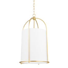 Load image into Gallery viewer, Orlando Pendant Light in Medium/Aged Brass.
