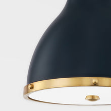 Load image into Gallery viewer, Painted No. 3 Pendant Light in Detail.
