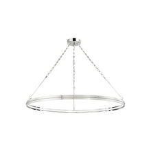 Load image into Gallery viewer, Rosendale LED Chandelier in Polished Nickel (Medium).
