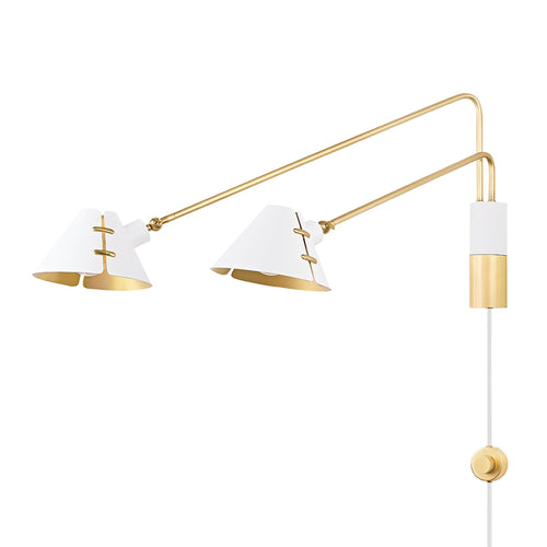 Split Adjustable Wall Light.