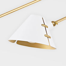 Load image into Gallery viewer, Split Adjustable Wall Light in Detail.
