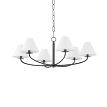 Load image into Gallery viewer, Stacey Chandelier in Old Bronze (6-Light).
