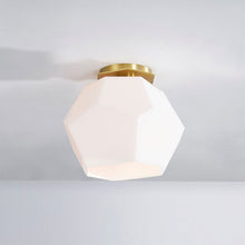 Load image into Gallery viewer, Tring Flush Mount Ceiling Light in Detail.
