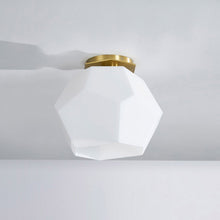 Load image into Gallery viewer, Tring Flush Mount Ceiling Light in Detail.
